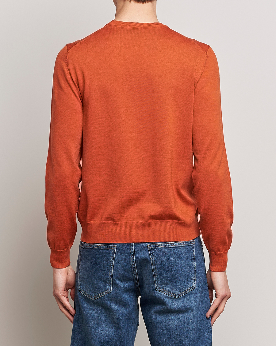 Dark orange sweater best sale