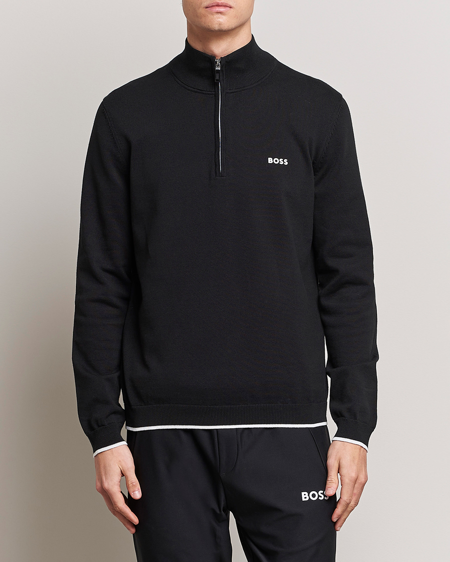 Boss quarter zip discount sweater