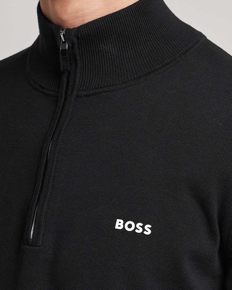 Boss zimex zip hot sale neck sweater