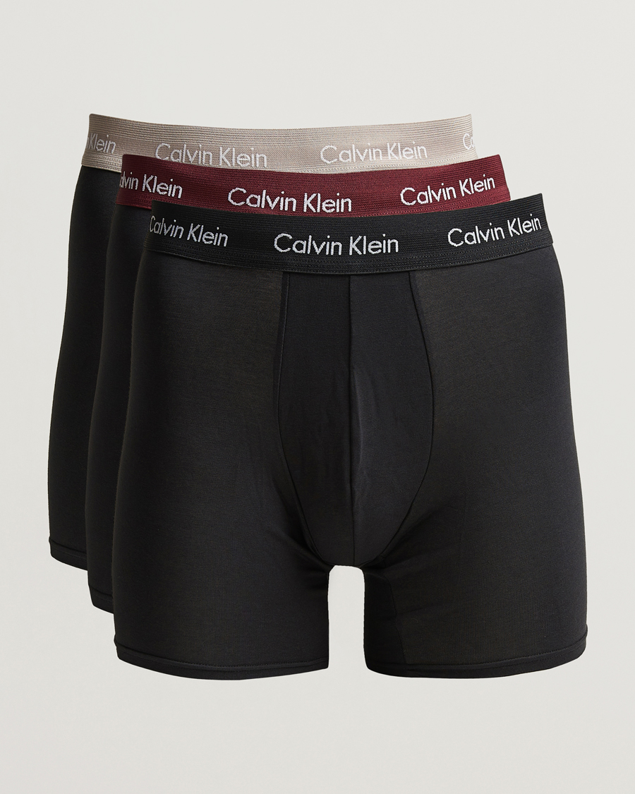 Calvin klein cotton stretch outlet 3 pack boxer briefs