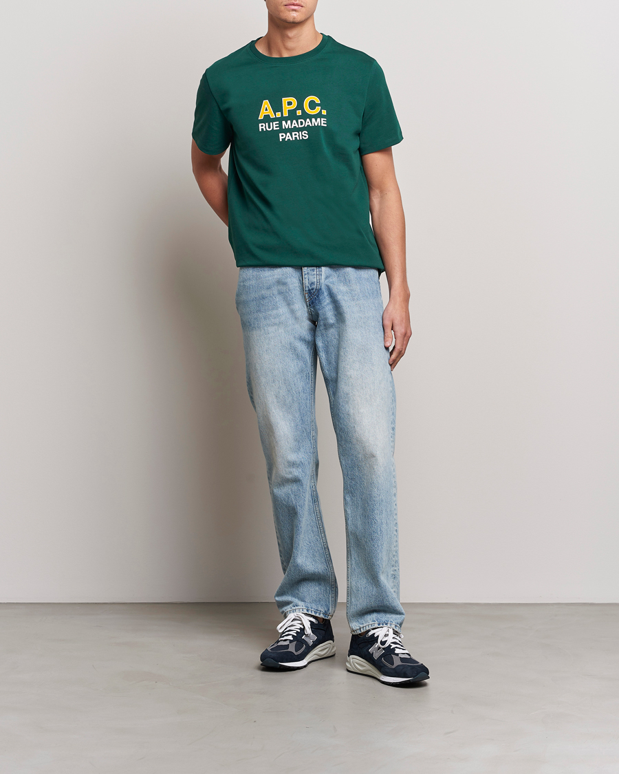 A.P.C. Madame T-Shirt Dark Green at CareOfCarl.com