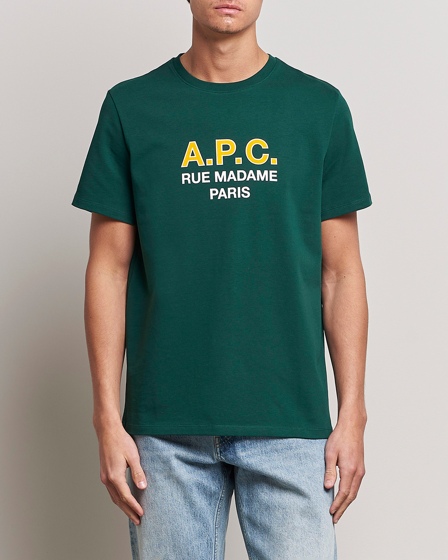 A.P.C. Madame T-Shirt Dark Green at CareOfCarl.com