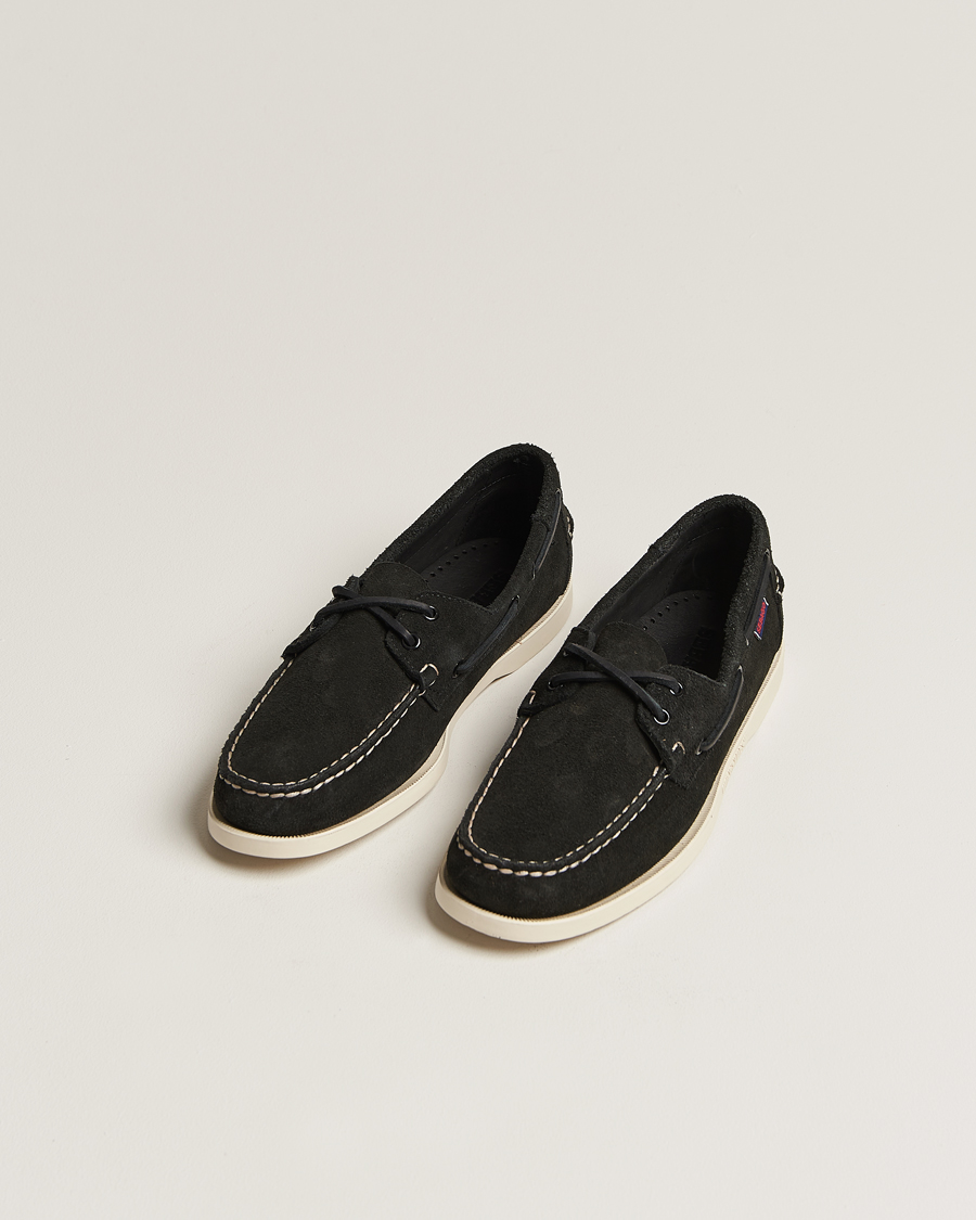 Sebago Black Boat Shoes Online | emergencydentistry.com