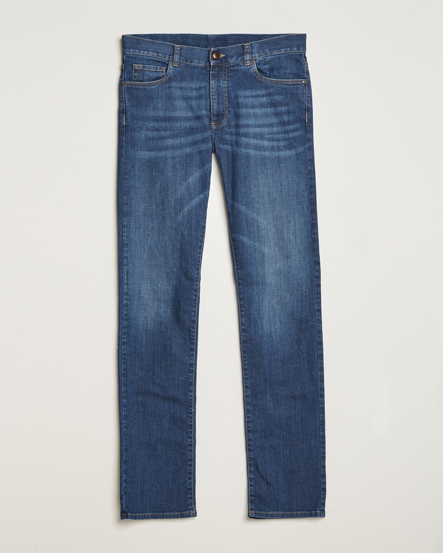 RRL Slim Narrow 5-Pocket Denim Grandfalls Wash at CareOfCarl.com