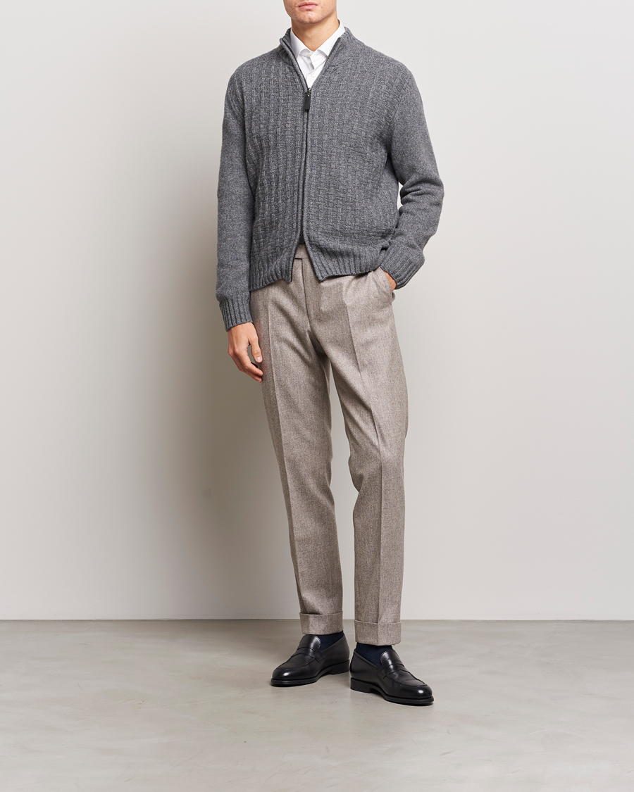 CANALI Mélange Wool Blend Sweater offers