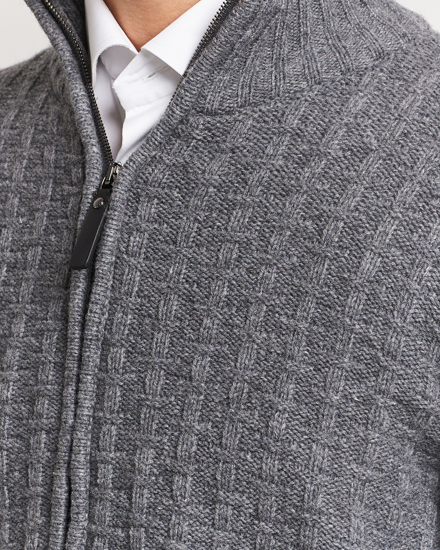 Canali Sweater Virgin Wool Made in Italy Gray 2024