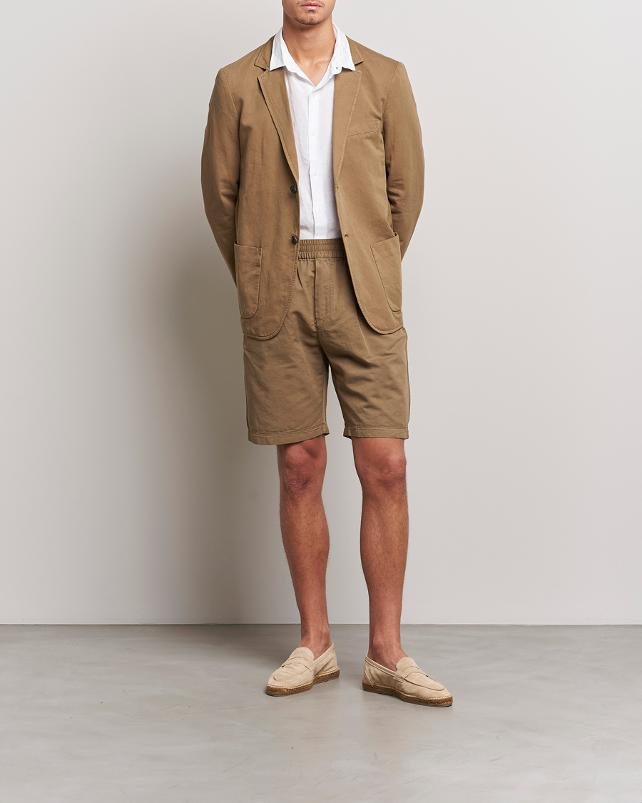 Cotton linen sport outlet coat