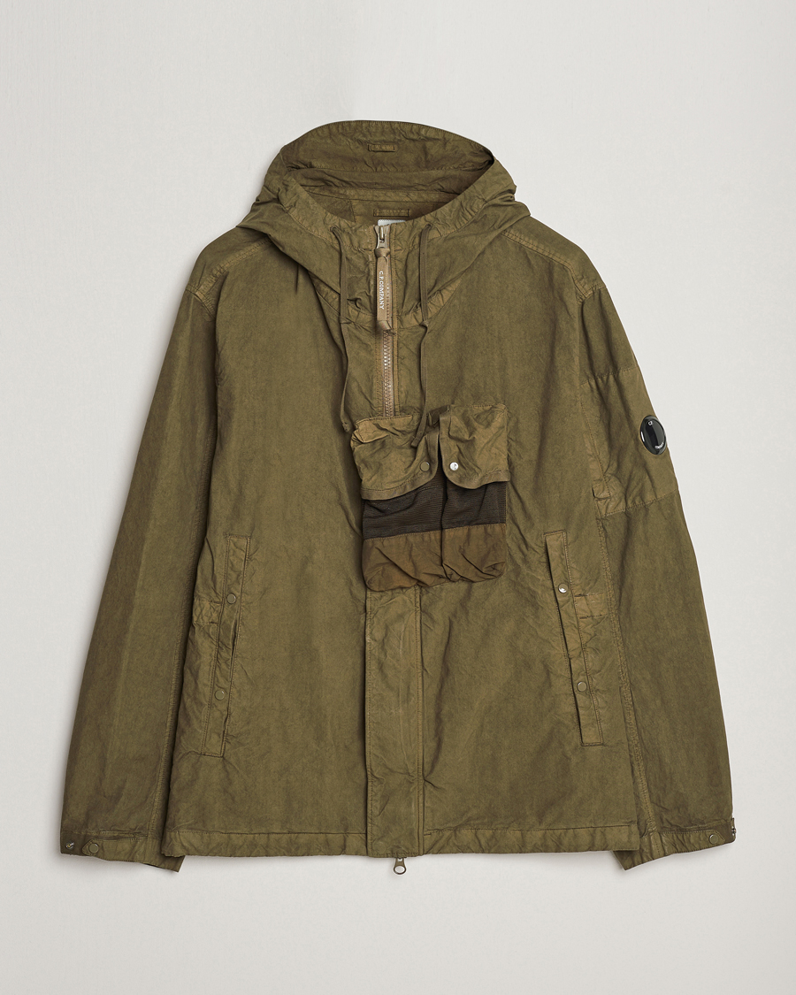 C.P. Company Ba-Tic Hooded Jacket Military Green at CareOfCarl.com