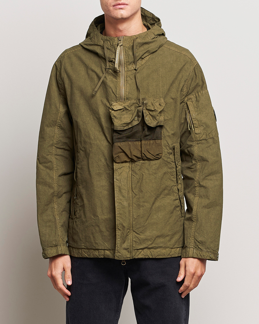 C.P. Company Ba-Tic Hooded Jacket Military Green at CareOfCarl.com