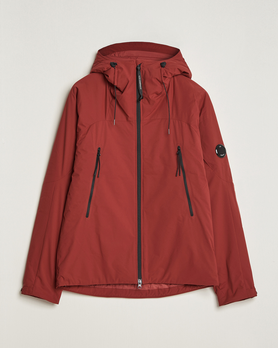 C.P. Company Pro-Tec Lightweight Padded Jacket Burnt Red at