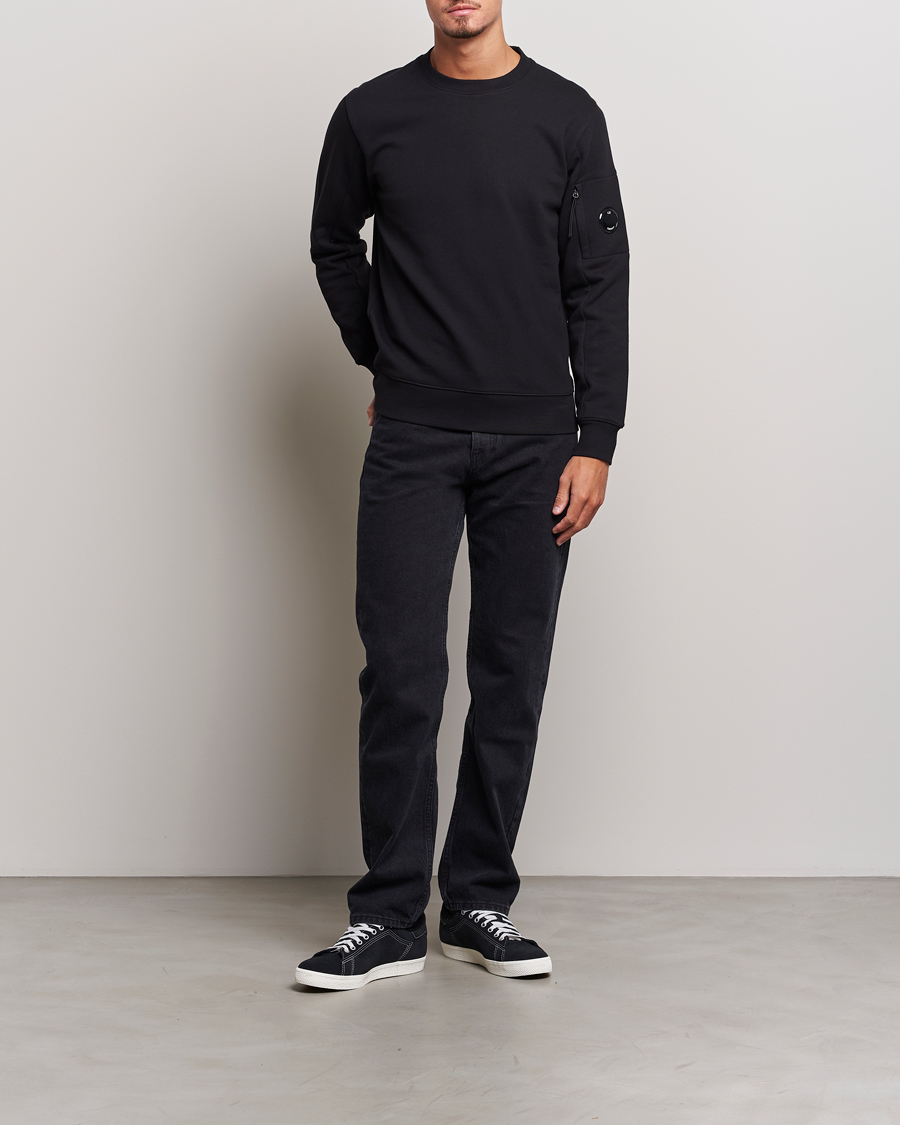 Cp company best sale diagonal fleece sweatshirt