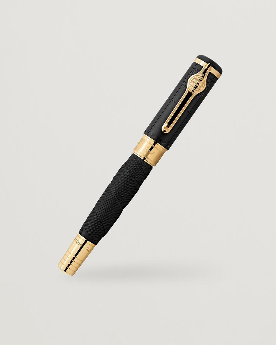 Montblanc 162 Meisterstück Rollerball LeGrand Pen Black/Red Gold at CareOfC