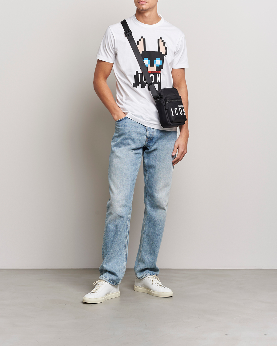 Dsquared2 Cool Fit Ciro Tee White at CareOfCarl.com