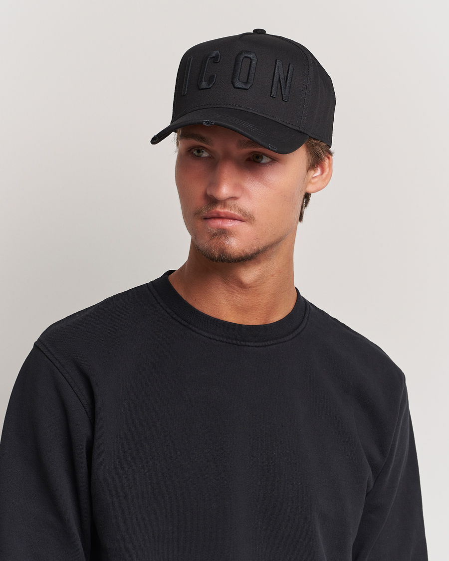 Dsquared all black sales icon cap