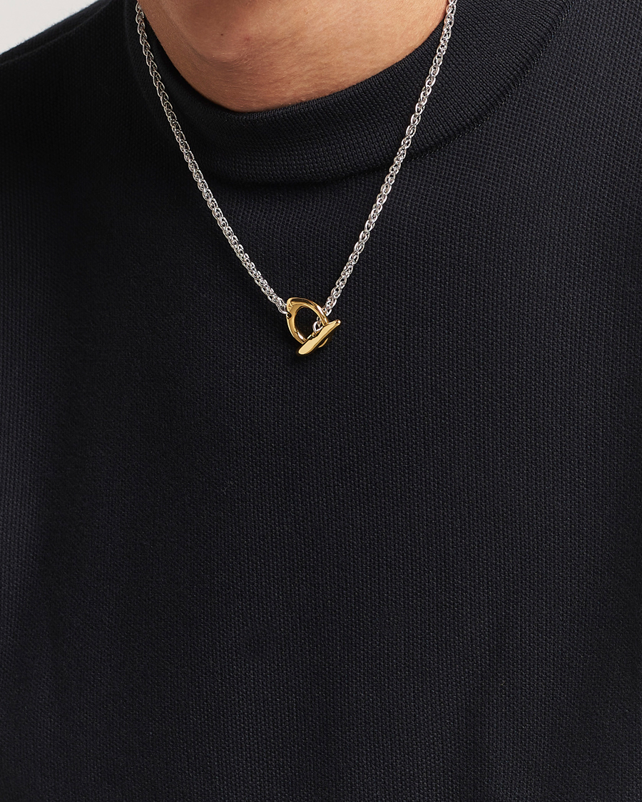 【TOM WOOD】☆新作☆ Curb Chain L Gold 