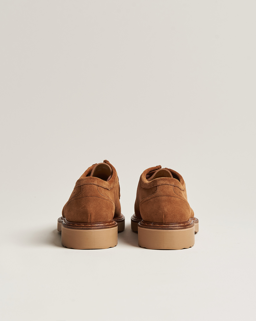 Bally lace-up suede loafers - Brown
