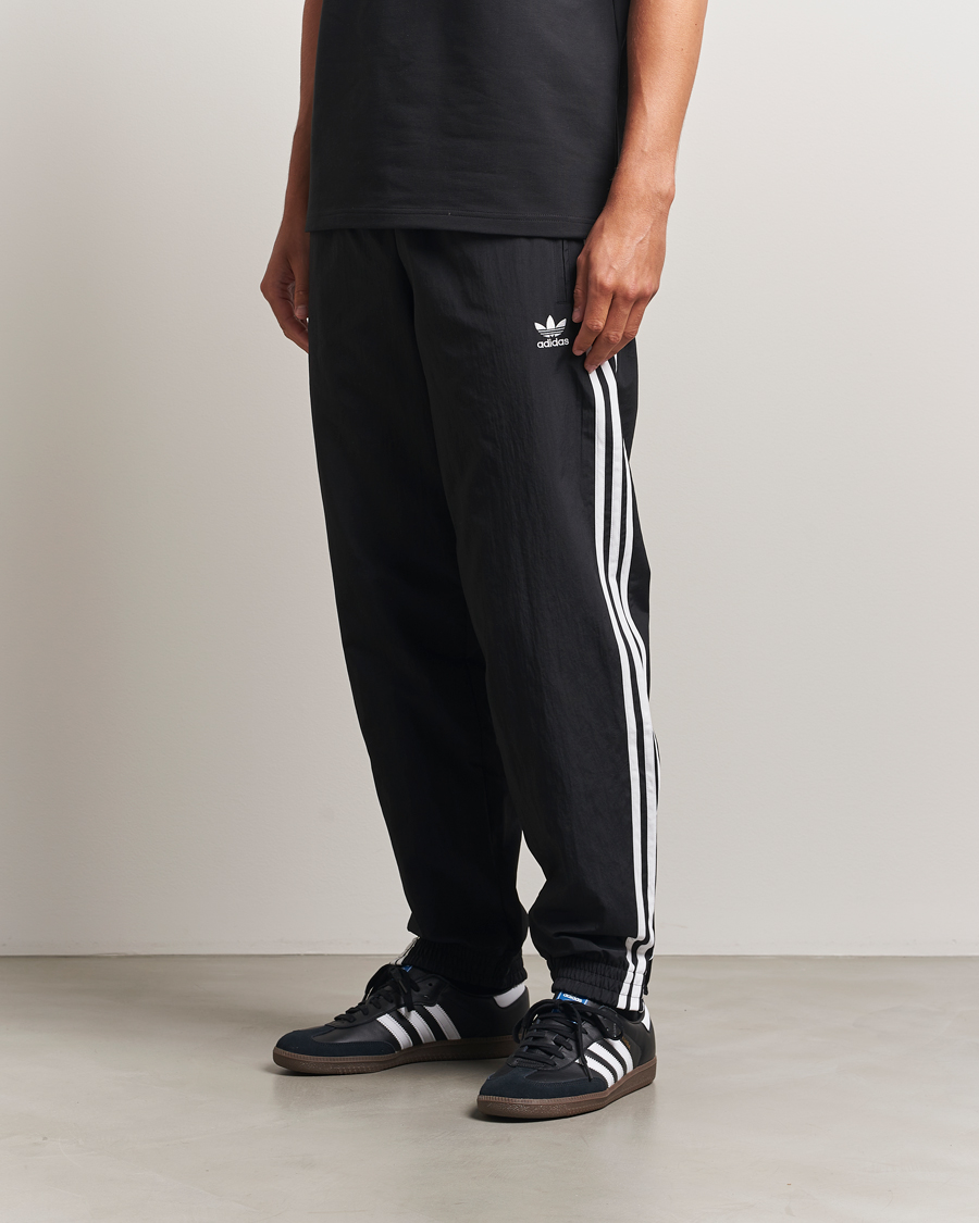 Men | Trousers | adidas Originals | Firebird Track Pants Black/White