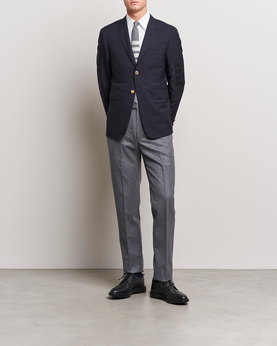 Thom Browne colour-block wool blazer