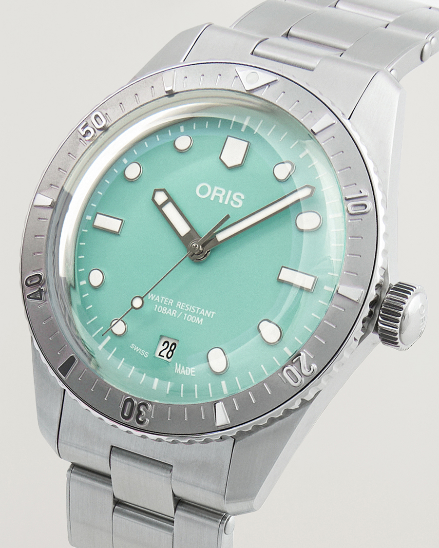 Oris cheap green face