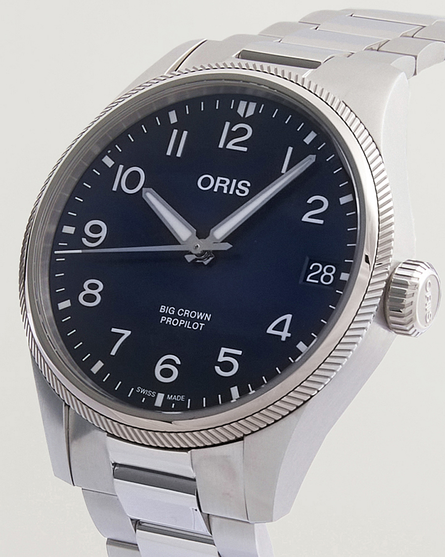 Oris Big Crown Propilot Date 41mm Blue at CareOfCarl