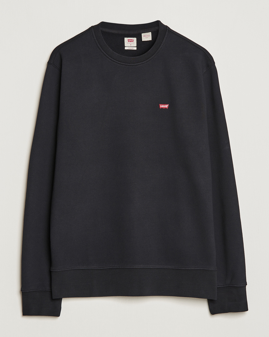 Levi s Original Crew Neck Sweatshirt Mineral Black at CareOfCarl