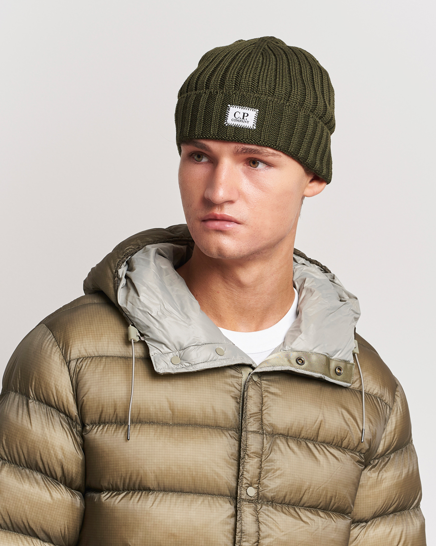 Cp company outlet beanie sale