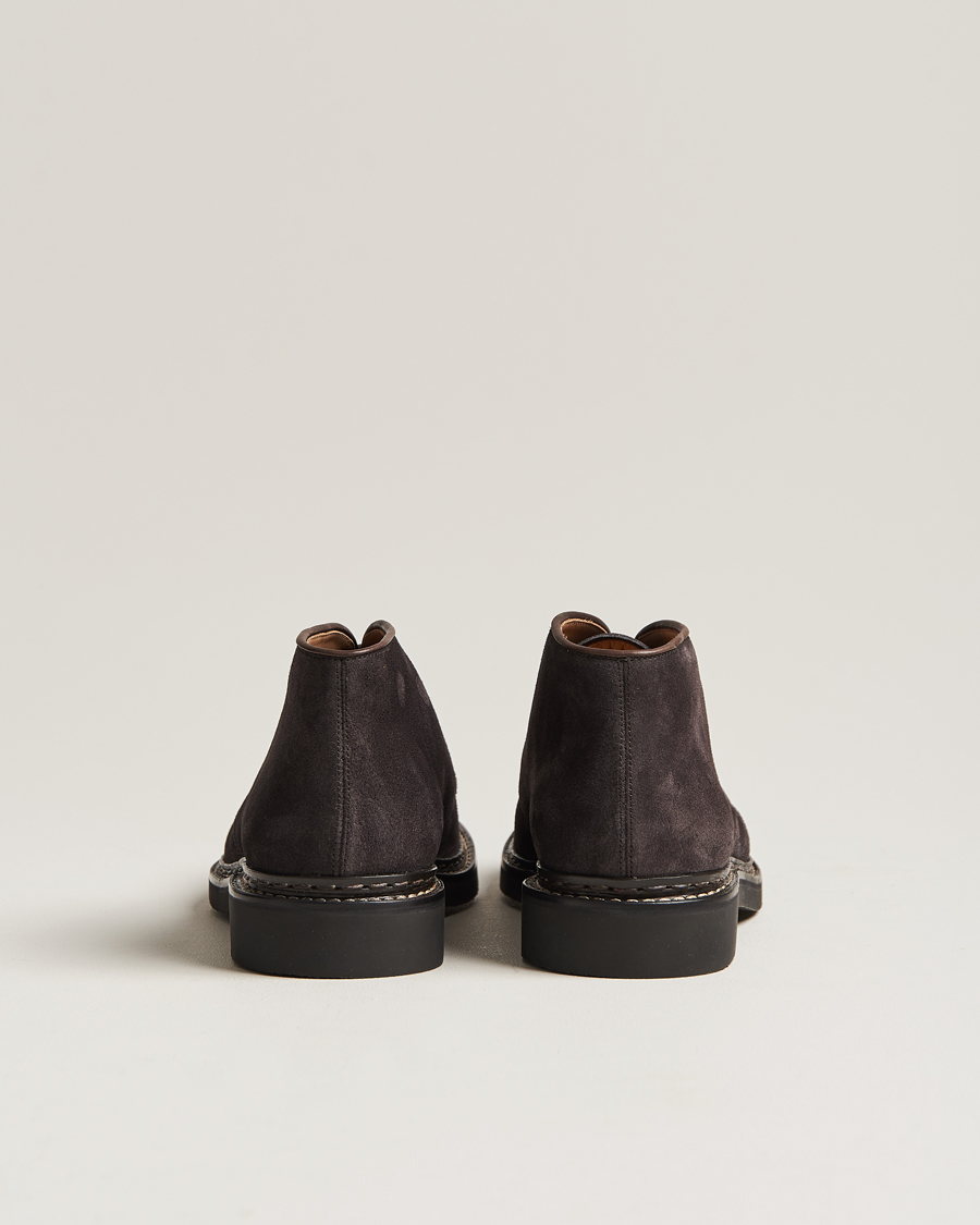 Heschung Genet Suede Chukka Boot Dark Brown at CareOfCarl