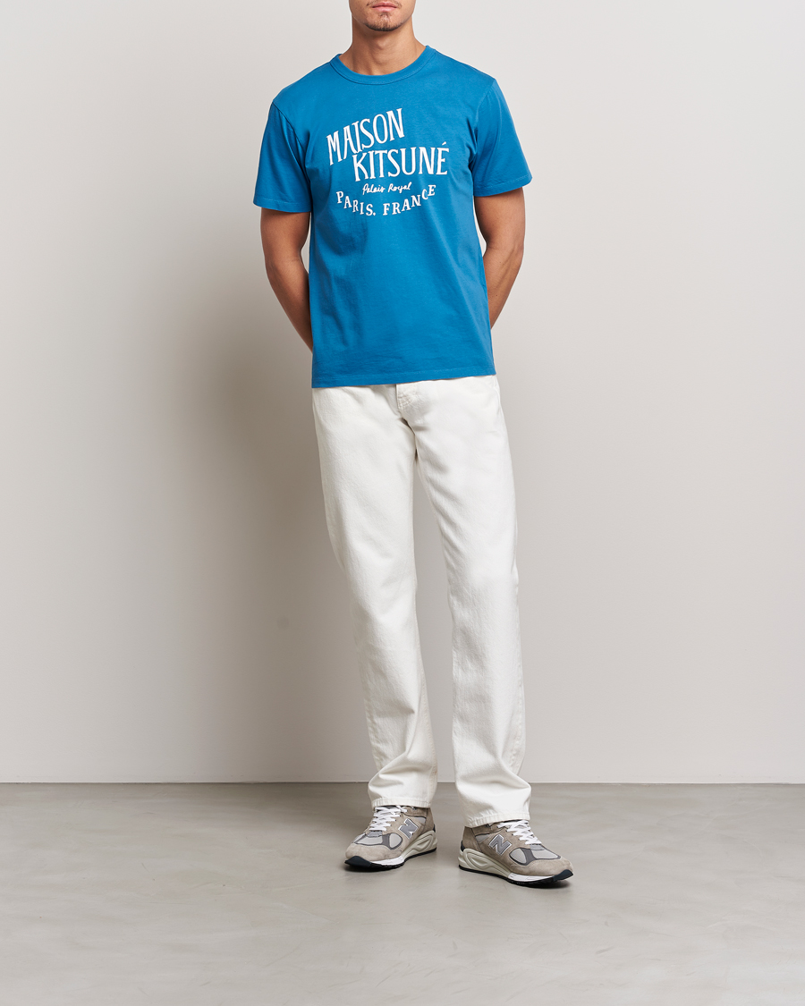 Maison Kitsuné Palais Royal Classic T-Shirt Sapphire Blue at