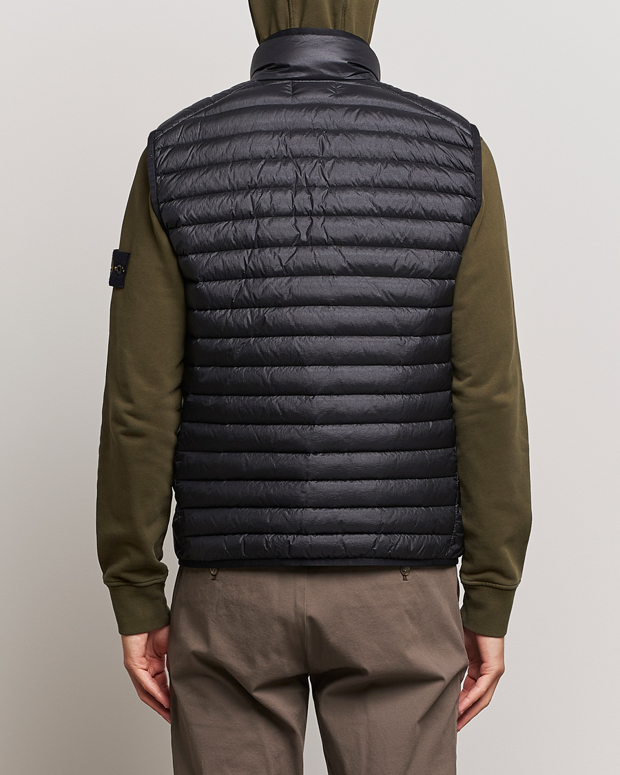 Stone Island Recycled Nylon Down-TC Vest Black at CareOfCarl.com