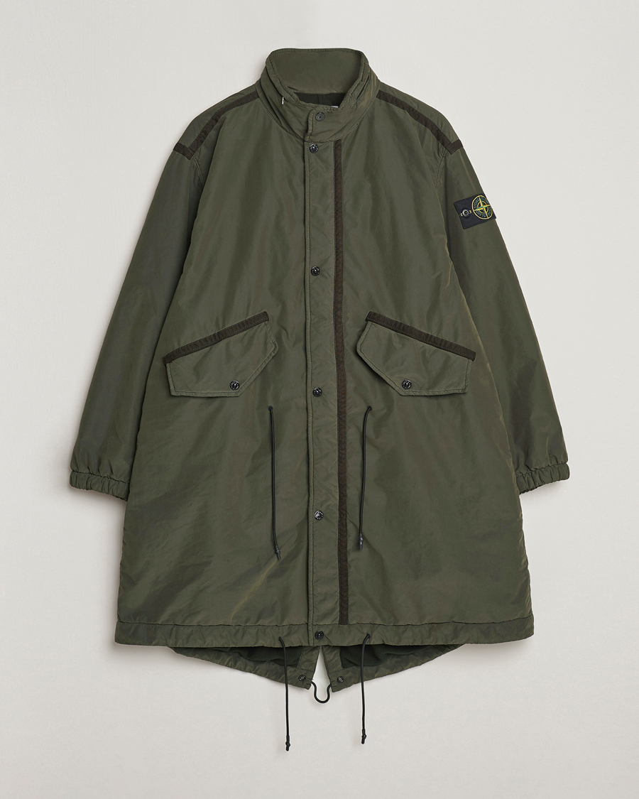 Stone Island David Light-TC Jacket Olive at CareOfCarl.com