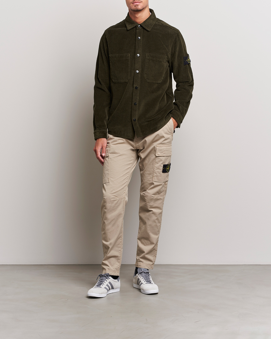 Corduroy shirt cheap stone island