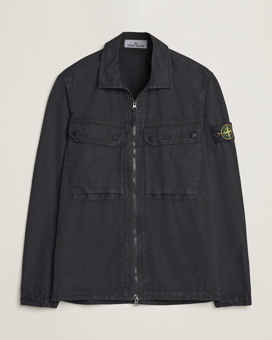 Stone island clearance overshirt grey