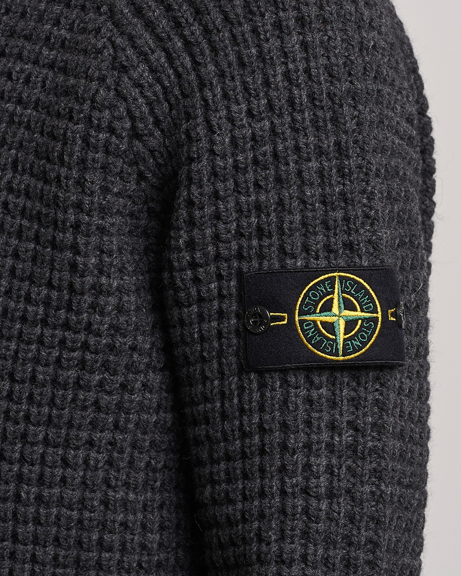 Stone Island 'Luxury Ribbed' Knit Black