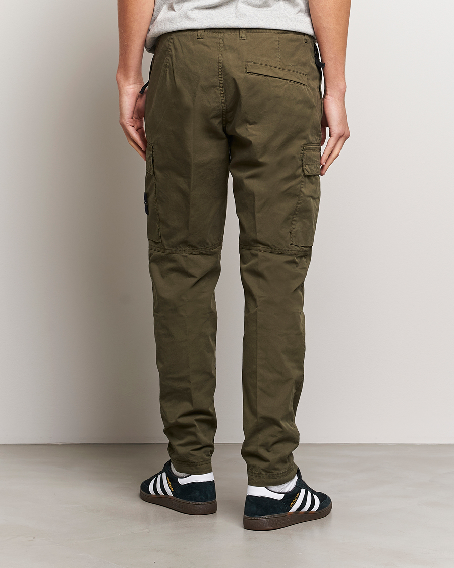 Cotton Gabardine Trousers (767205VKUM0-9766-DARK-SAND)