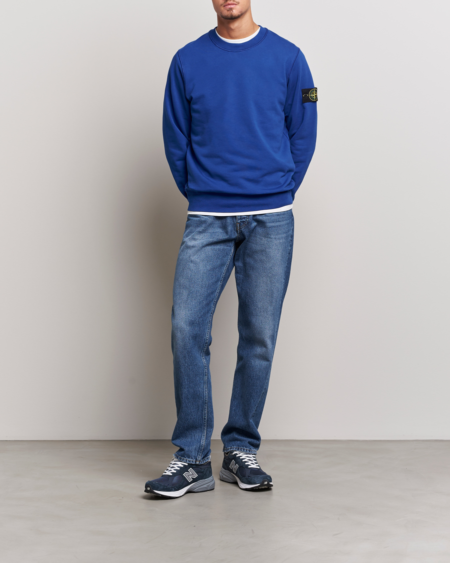 Stone island 2025 sweatshirt blue marine