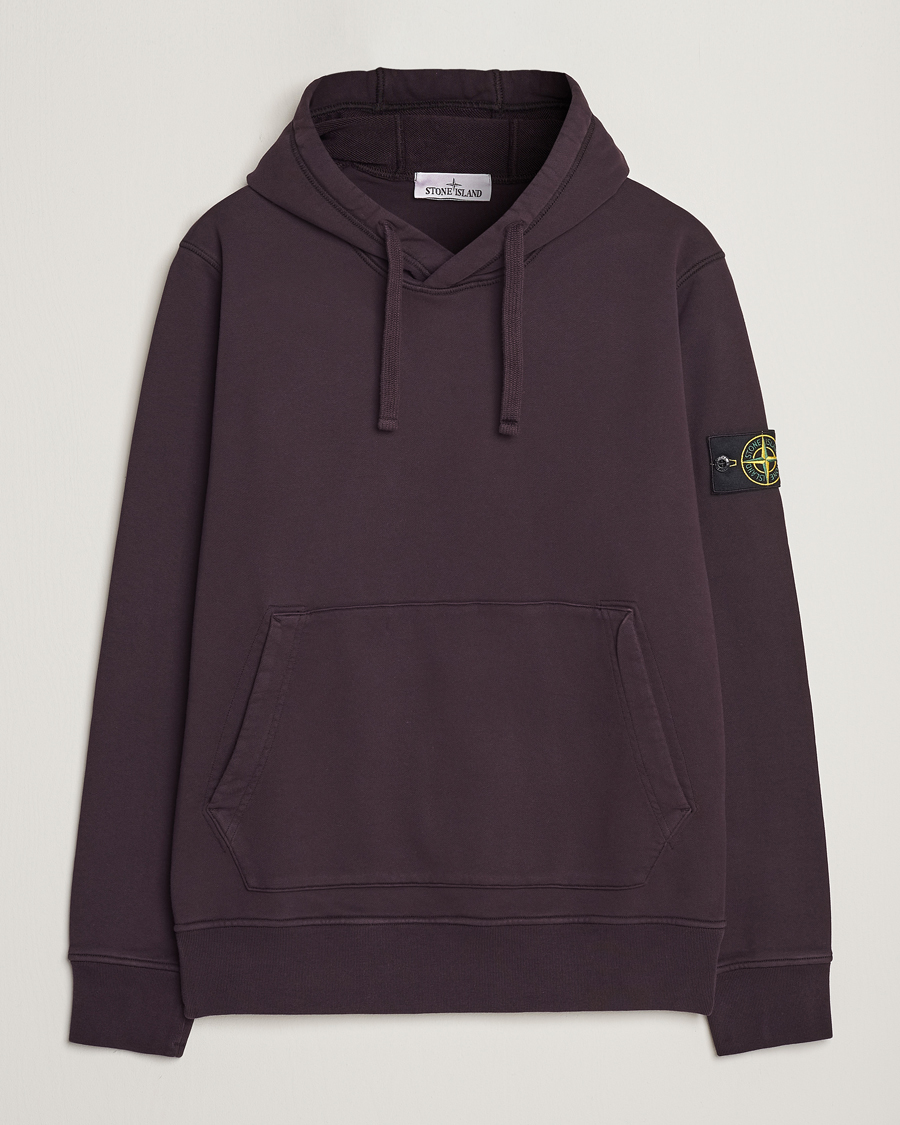 Stone island hot sale hoodie burgundy