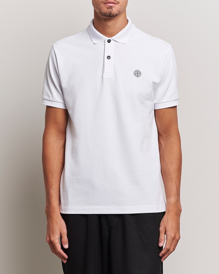 Stone island shop white shirt