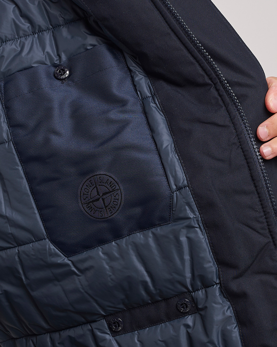 Stone island ghost cheap collection hooded parka jacket