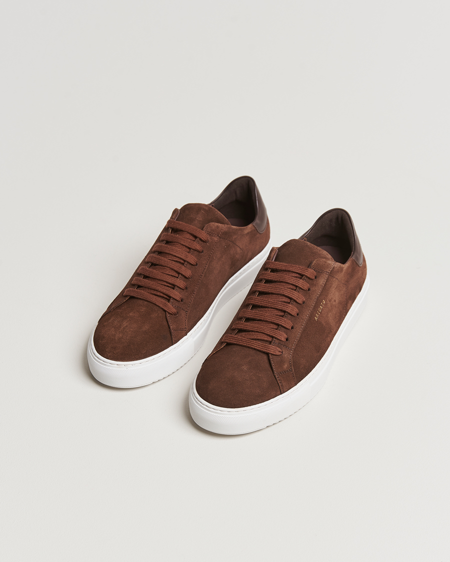 Axel Arigato Clean 90 Sneaker Brown Suede at CareOfCarl