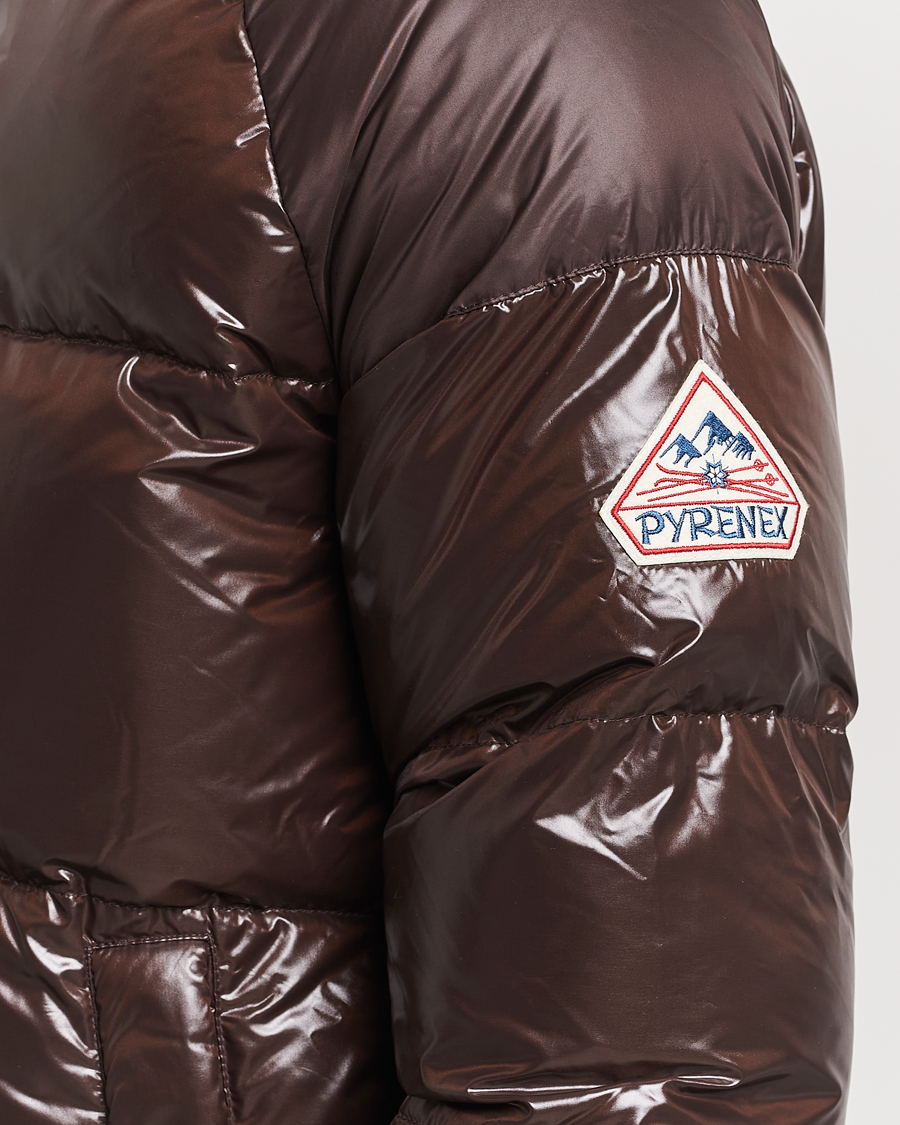 Men | Coats & Jackets | Pyrenex | Sten Hooded Puffer Jacket Java