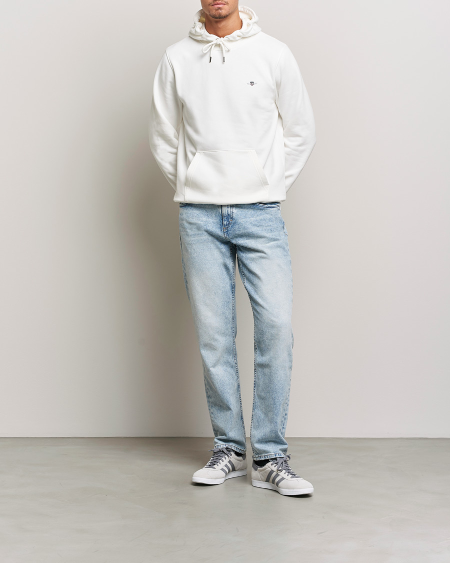 Gant sales hoodie eggshell