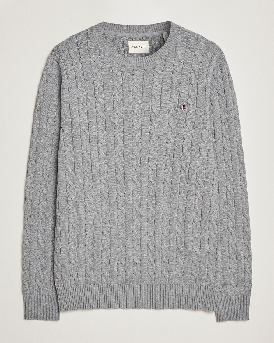 Gant cable outlet knit jumper