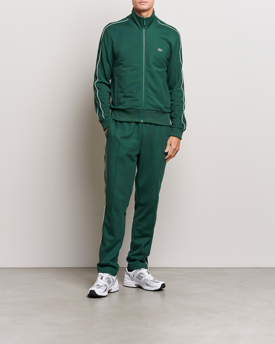 Lacoste Full Zip Track Jacket Green at CareOfCarl.com