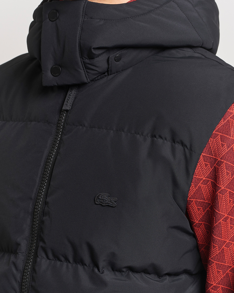 Men | Coats & Jackets | Lacoste | Puffer Down Vest Black