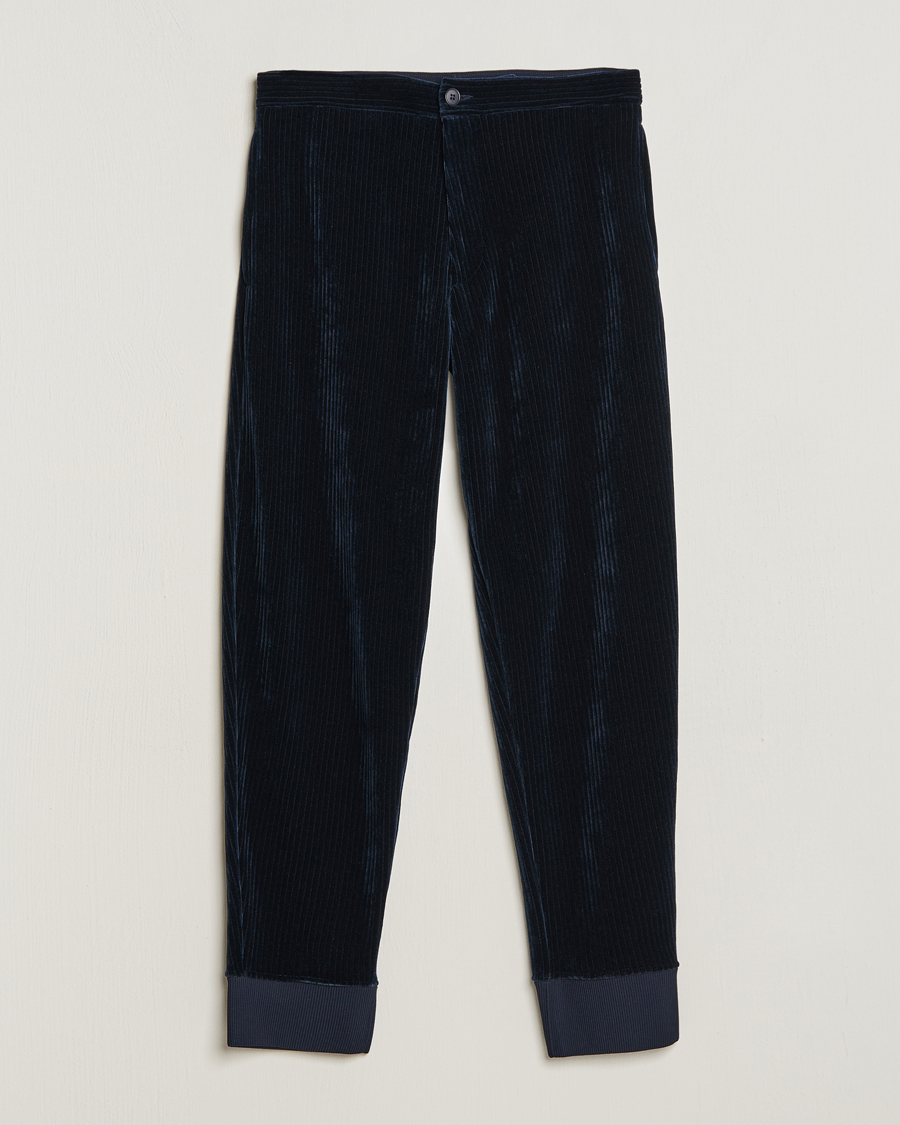Giorgio Armani Men's Navy Jersey Pants - Bergdorf Goodman