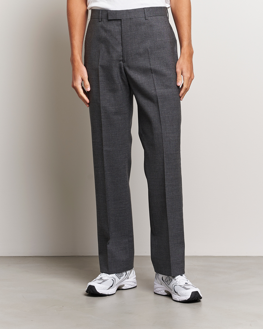 Canali straight-leg Wool Trousers - Farfetch