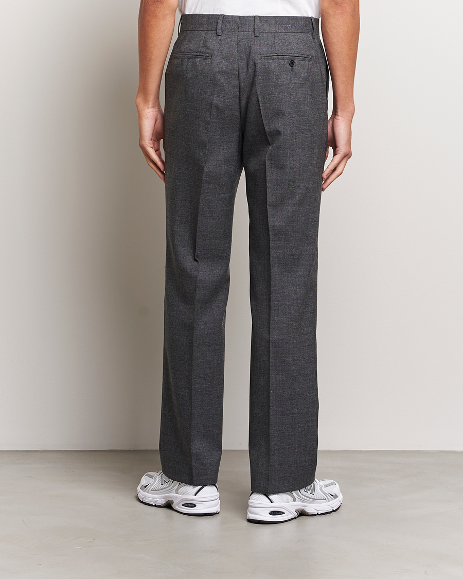 High-waist straight-leg coated trousers · Black · Dressy | Massimo Dutti