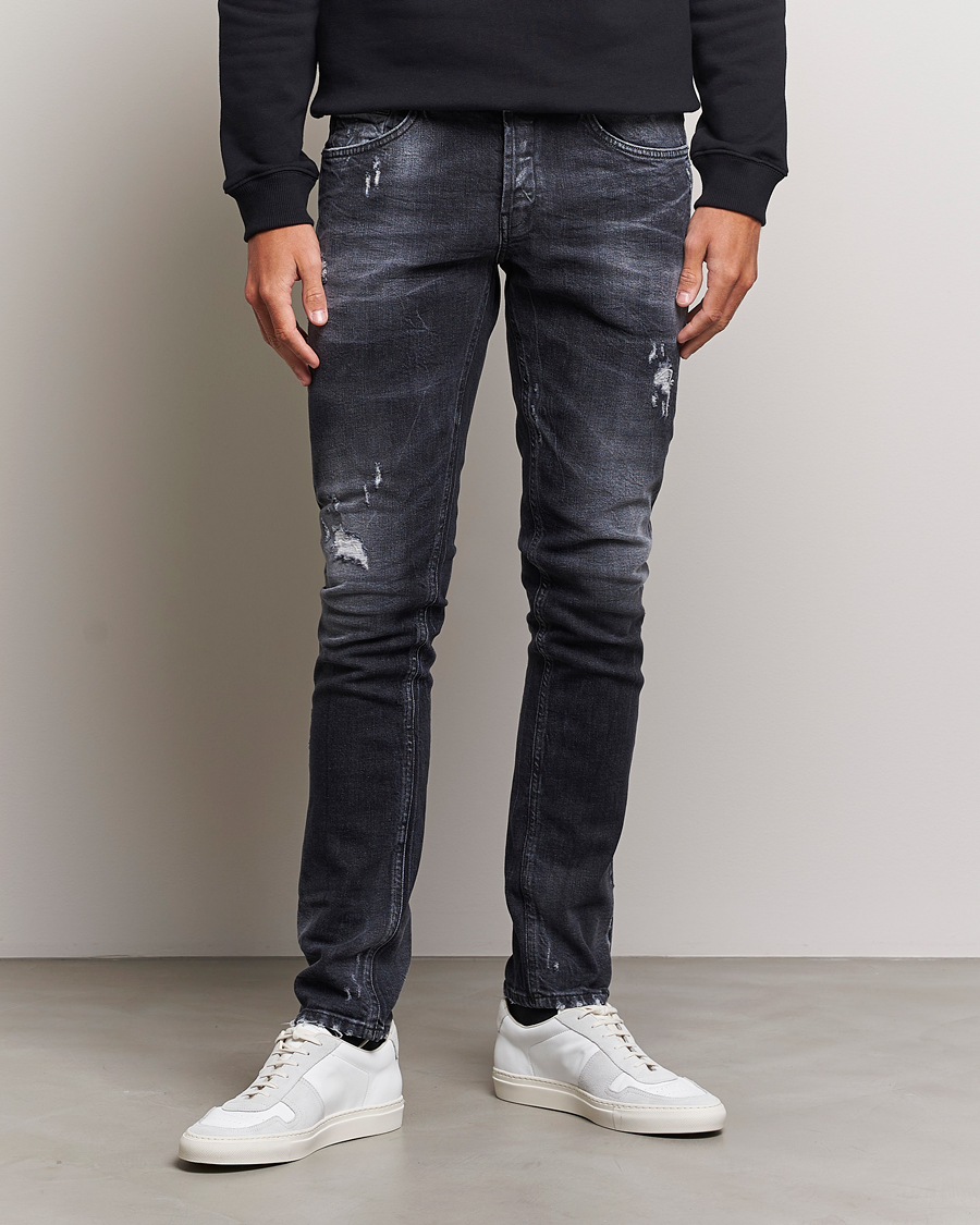 Dondup George Destroyed Jeans Vintage Black at CareOfCarl.com