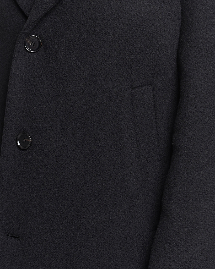 Filippa K London Wool Coat Black at CareOfCarl.com