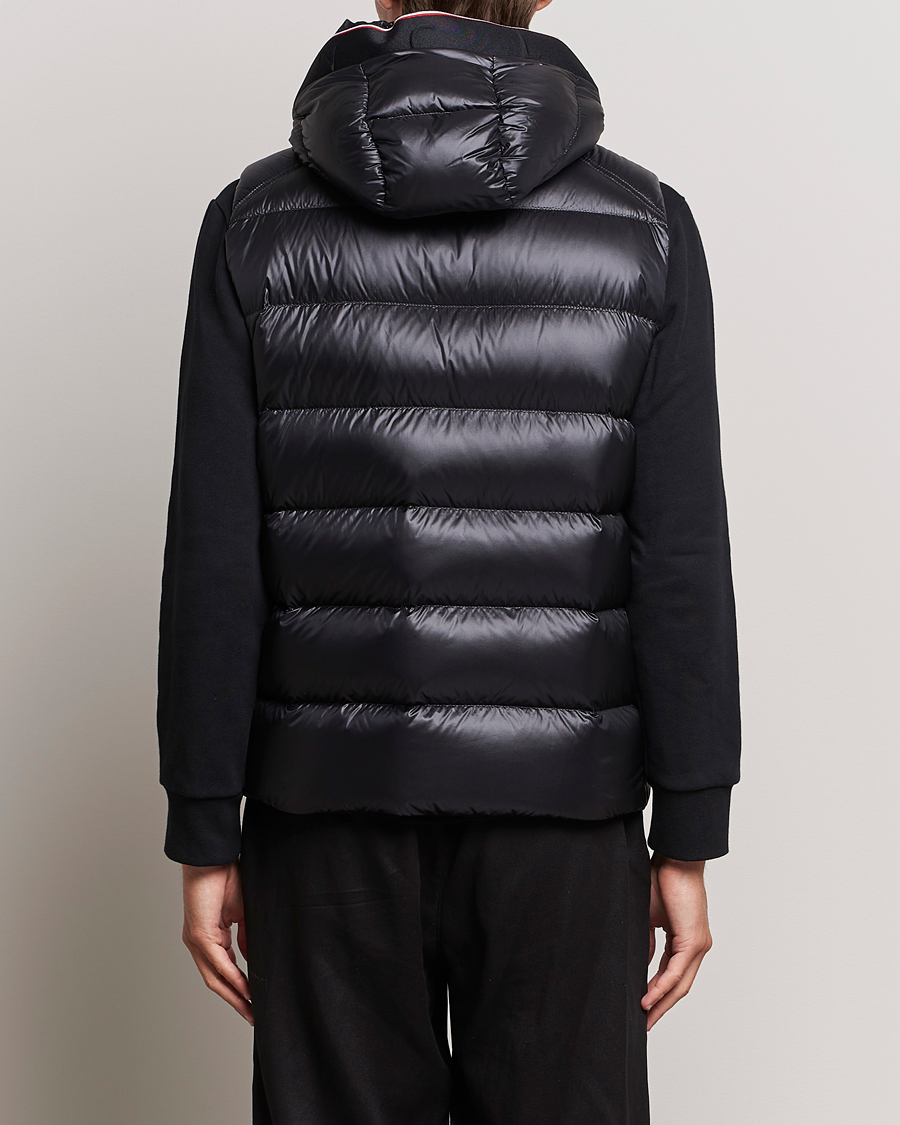 Moncler puffer discount vest black